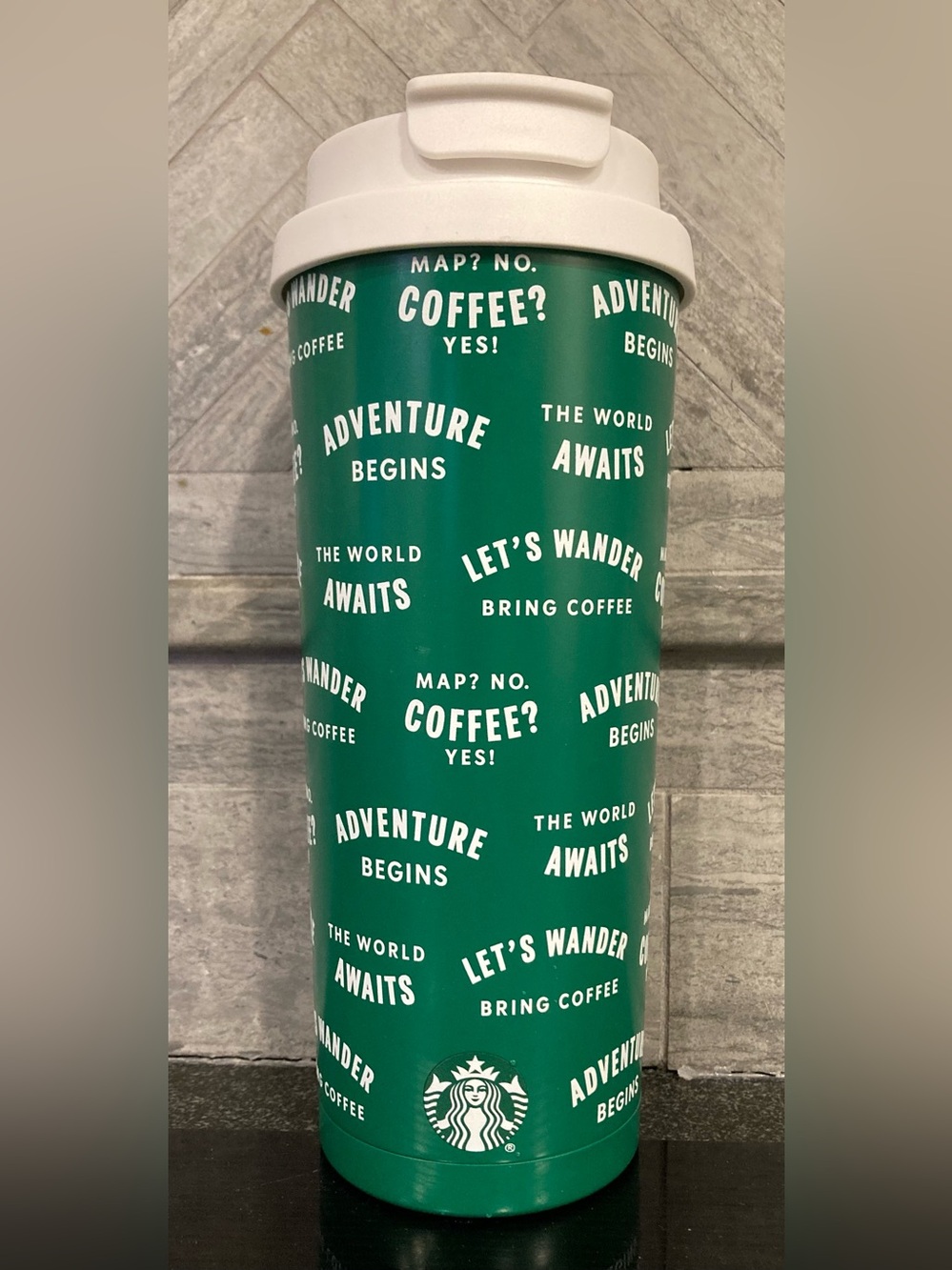 Starbucks Bring Coffee Stainless All Over Hybrid Tumbler